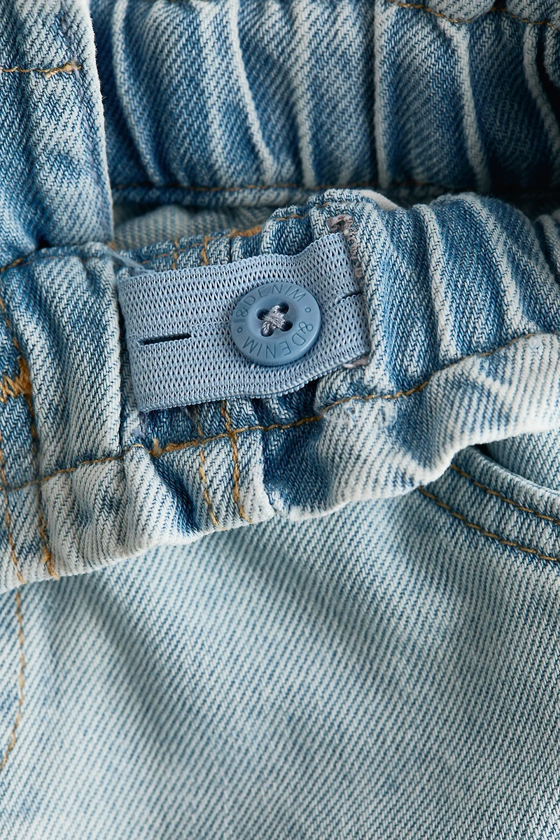 Relaxed Paper Bag Jeans