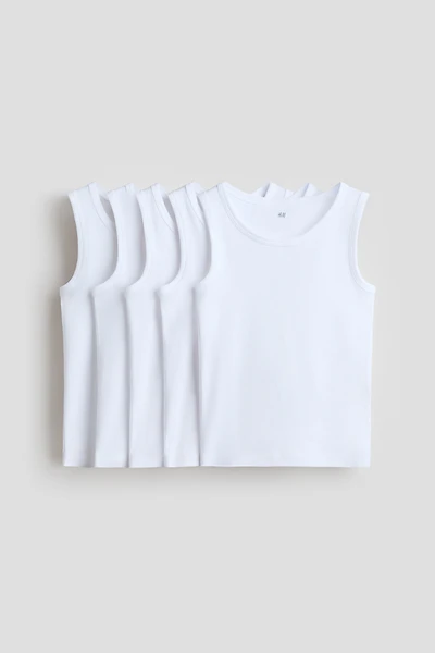 Lot de 5 camisoles
