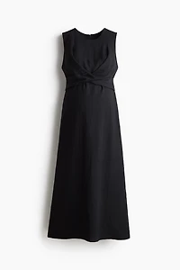 MAMA Nursing Dress with Ties at Back