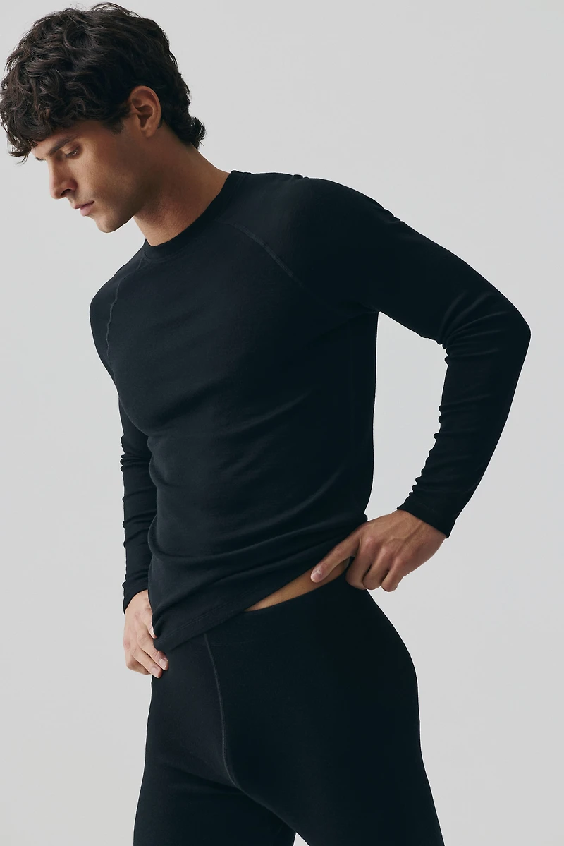 Wool Base-Layer Ski Leggings