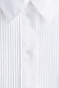 Oversized tuxedo shirt