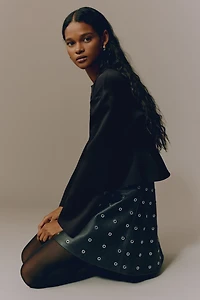 Fitted-Waist Interlock Top