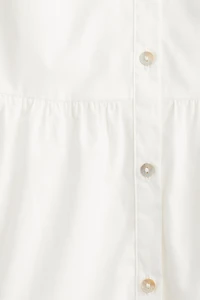 Robe chemisier en popeline