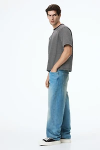 Jean ample coupe tonneau