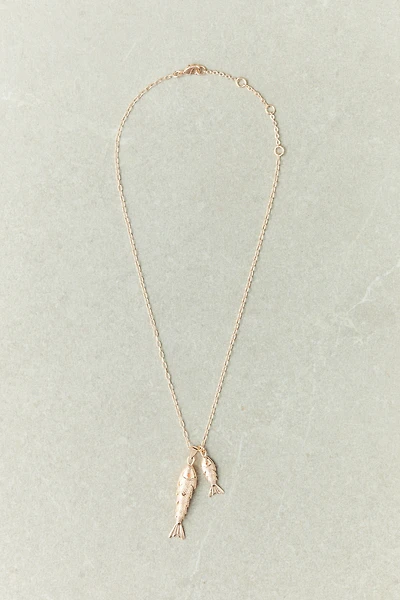 Fish-Pendant Necklace