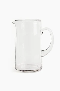 Tapered Glass Pitcher