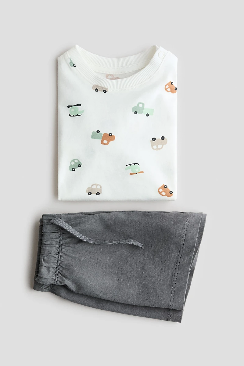 Ensemble 2 pièces en coton