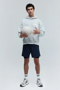 Oversized Fit Sports Hoodie