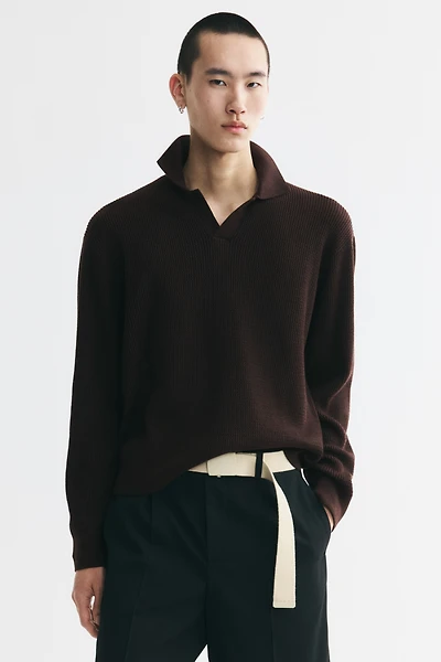 Polo décontracté en tricot