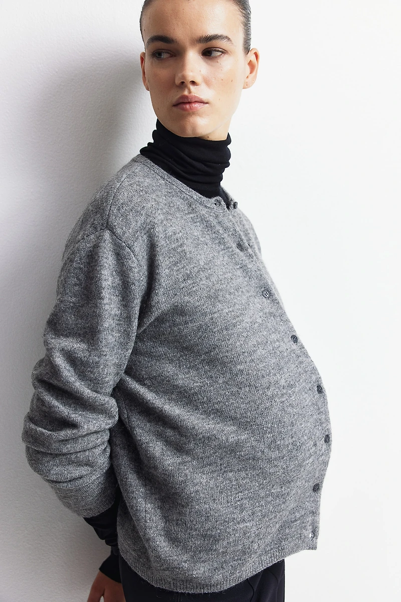 Gilet MAMA en fin tricot