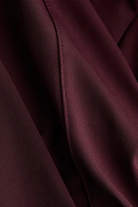 Gathered Jersey Dress