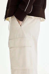 Relaxed-Fit Cotton Cargo Pants