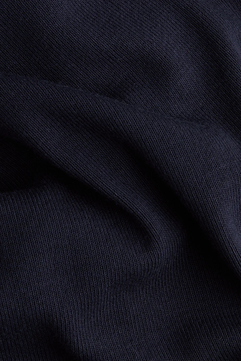 Flared fine-knit trousers