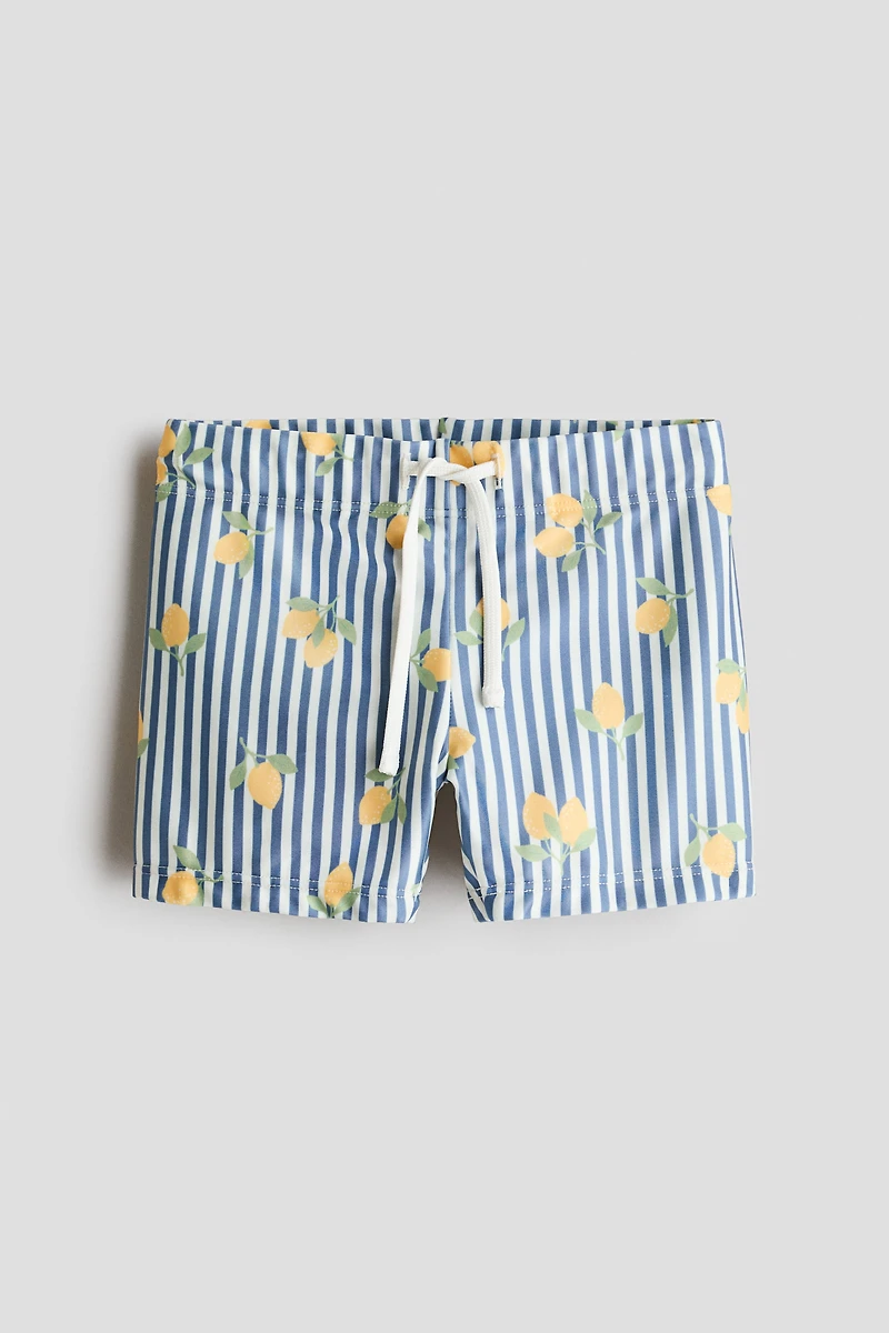 Printed Swim Trunks