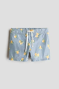 Printed Swim Trunks