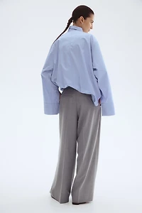 Wide-Leg Dress Pants