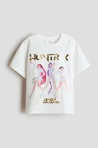 Printed Cotton T-Shirt