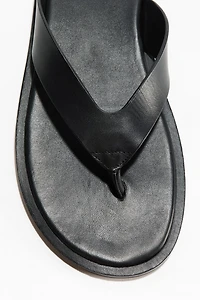 Tongs en cuir