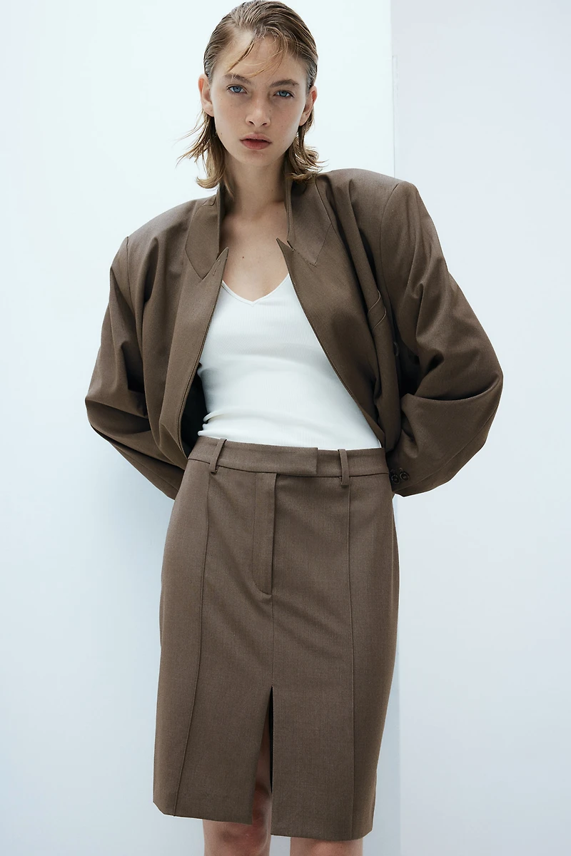 Blazer à fermeture croisée