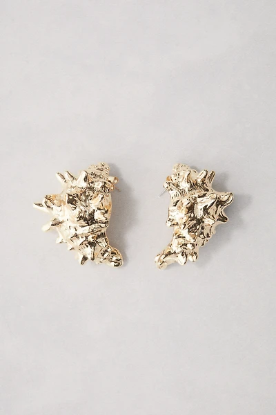 Seashell-shaped earrings