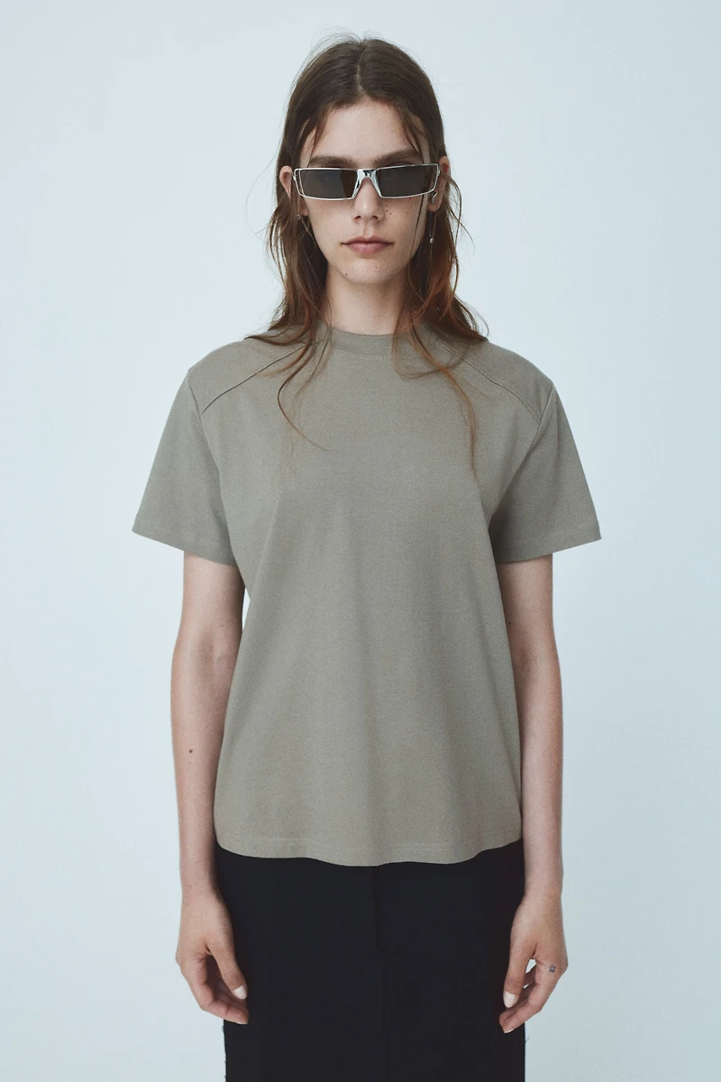 T-shirt avec empiècement