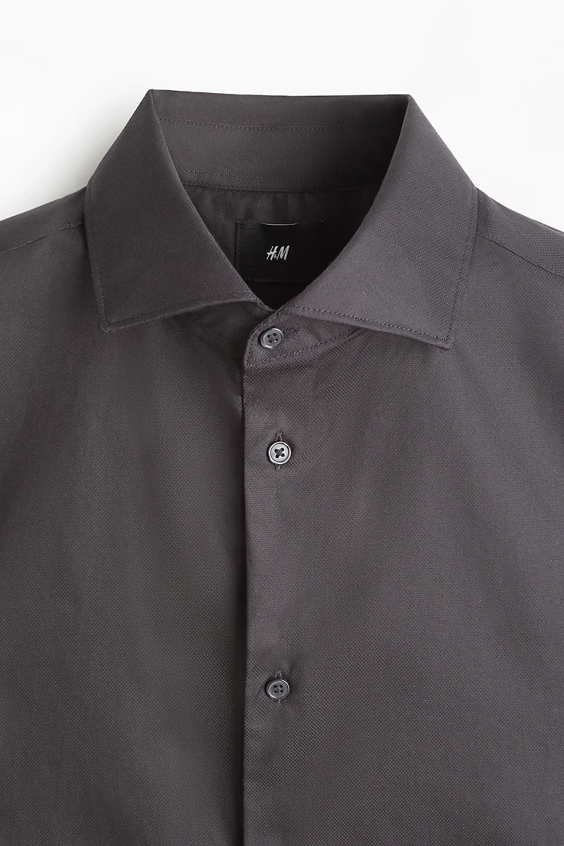Slim-Fit Cotton Shirt
