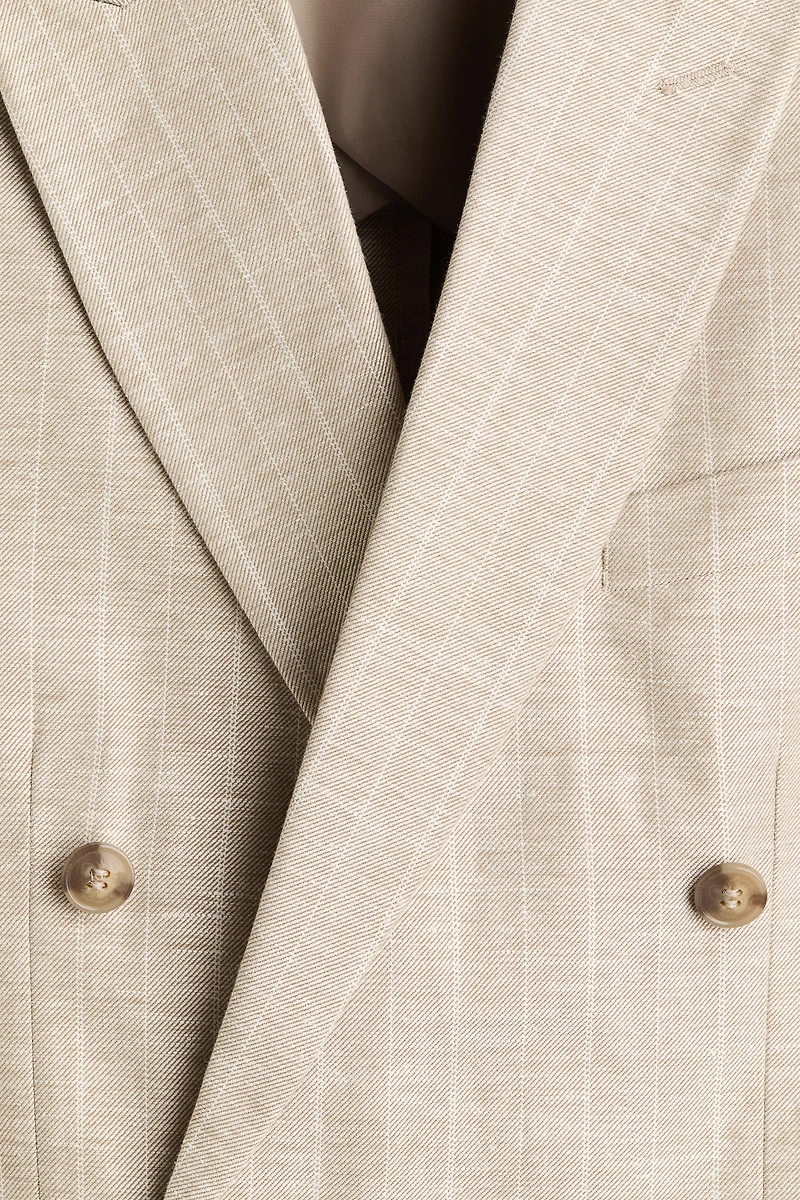 Regular-Fit Double-Breasted Jacket