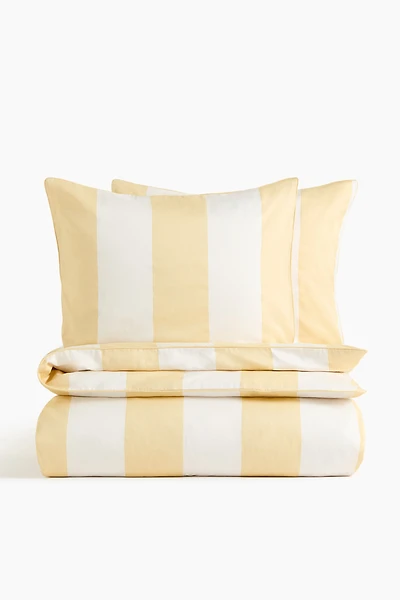 Cotton Sateen King/Queen Duvet Cover Set