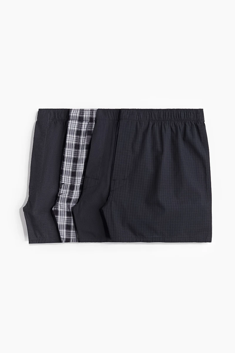 4-Pack Woven Boxer Shorts