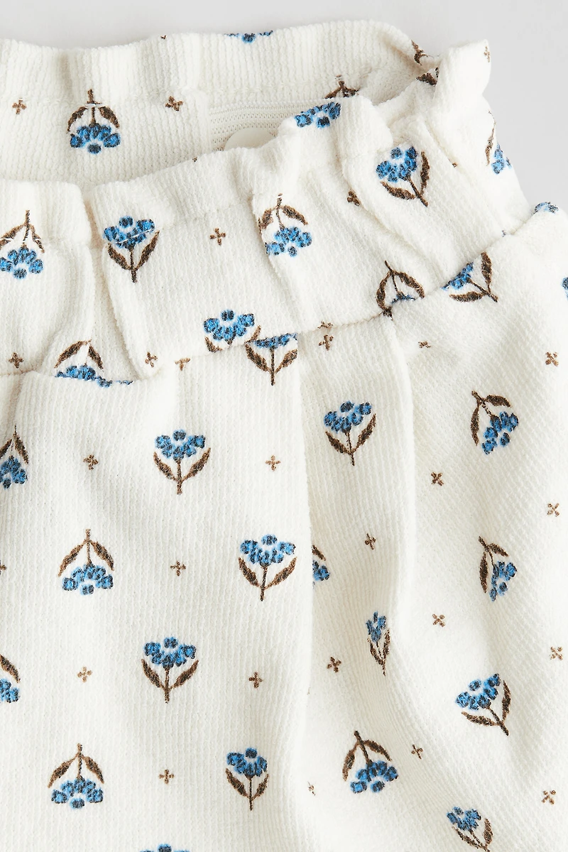 Printed jersey shorts