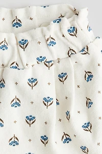 Printed jersey shorts