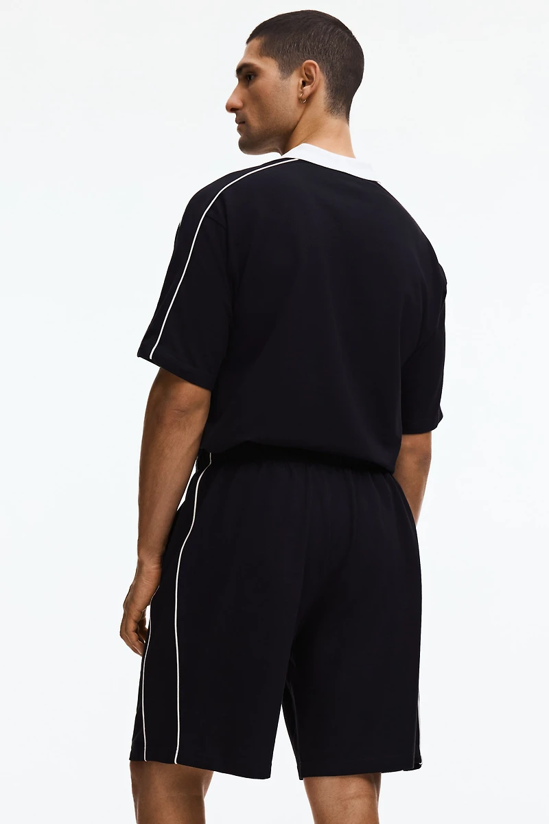 2-Piece Cotton Piqué Set