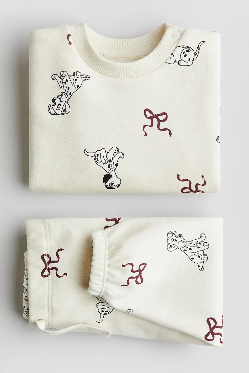 2-piece Printed Sweatsuit