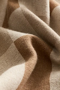 Linen-Blend Cushion Cover