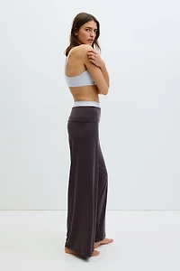 Foldover-Waist Pants