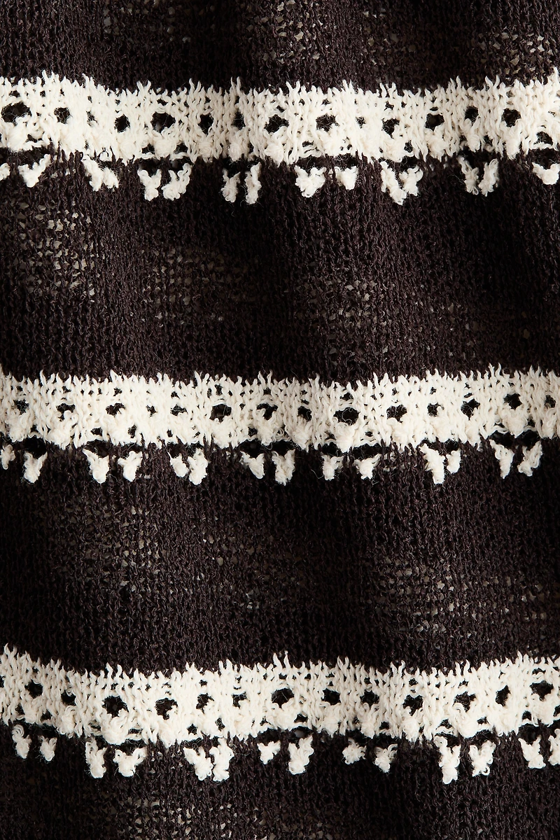 Short en tricot avec taille élastique