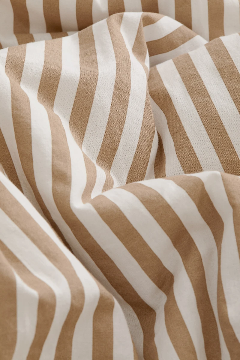 Enveloppe de couette lit simple en coton