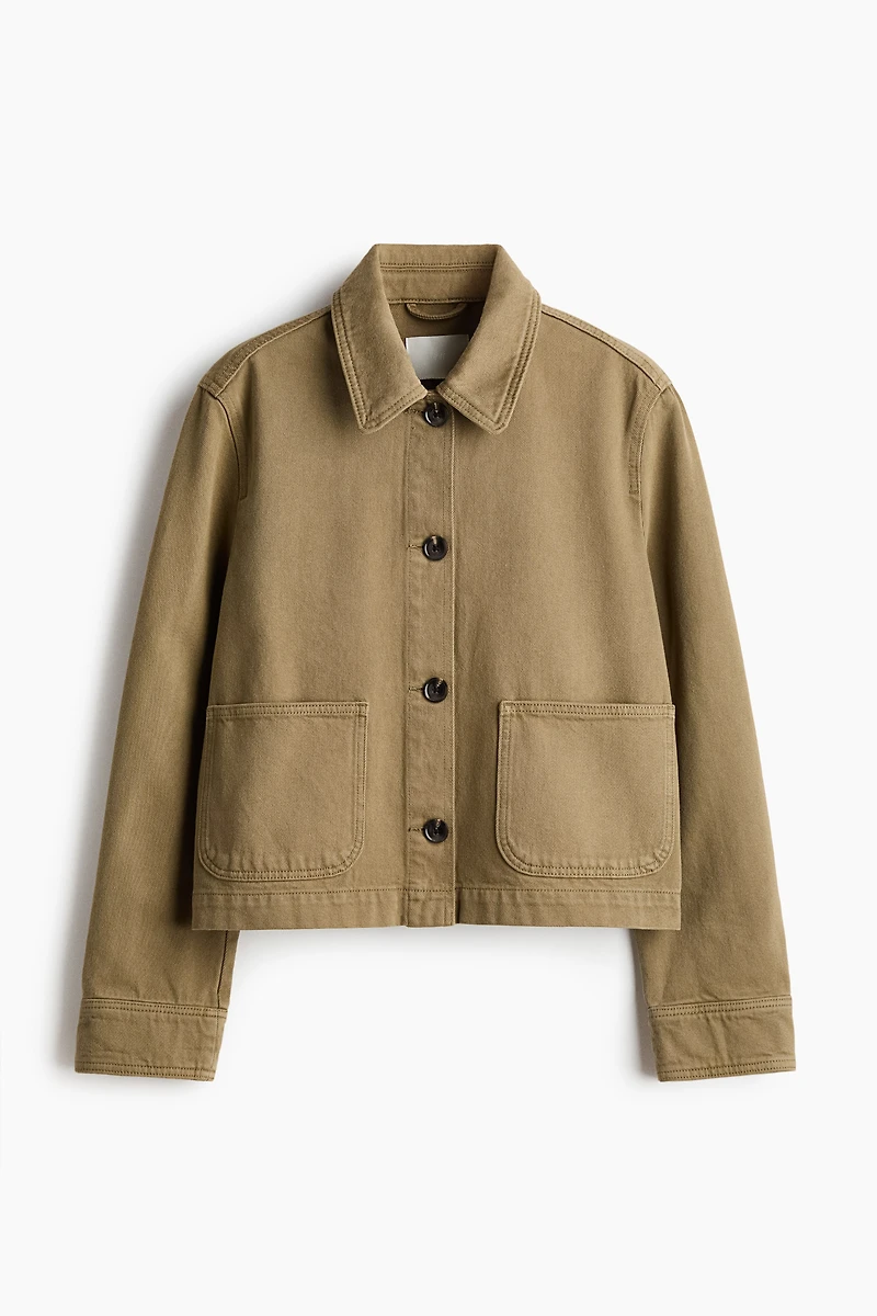 Cotton Twill Shacket