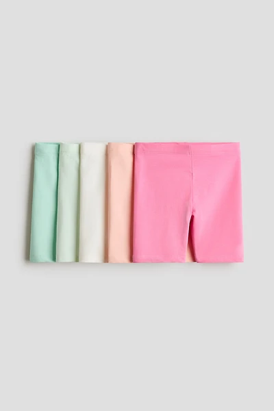 5-Pack Cotton Bike Shorts
