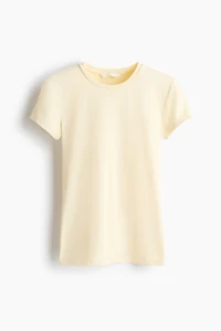 T-shirt ajusté en microfibre