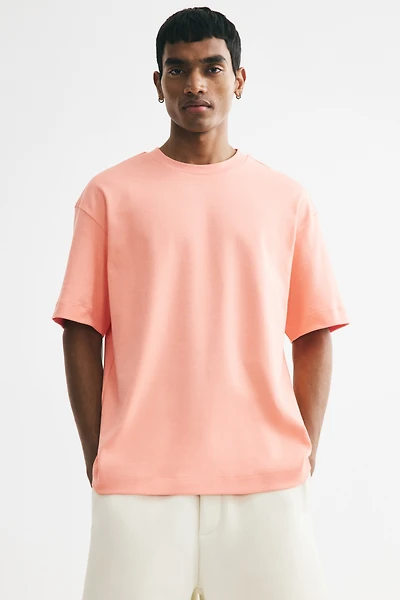 Loose-Fit Interlock T-Shirt
