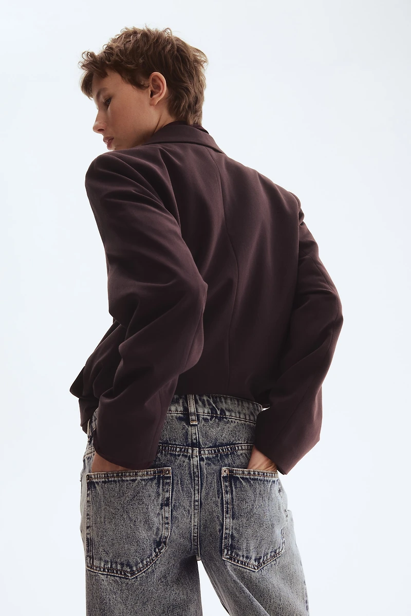 Jean à jambes droites