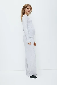 MAMA Pyjama en jersey pointelle