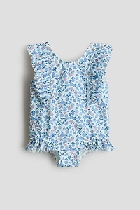 Ruffle-Trimmed Swimsuit