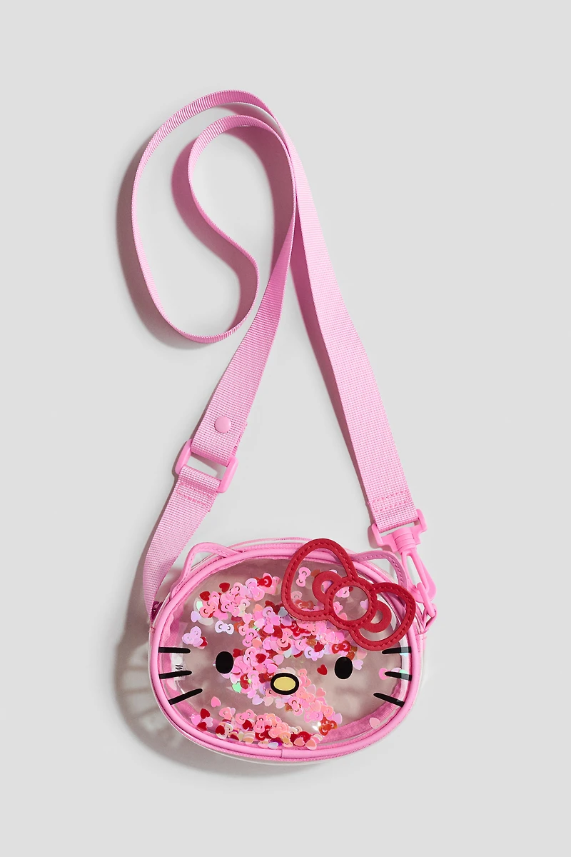 Appliquéd Crossbody Bag