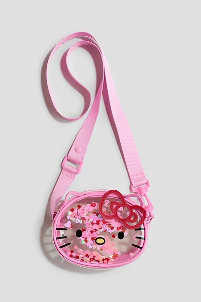 Appliquéd Crossbody Bag