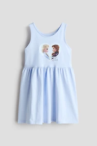 Printed Cotton Dress