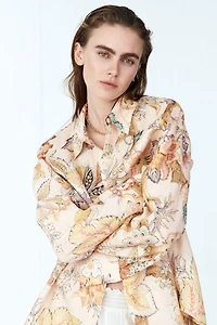 Oversized Linen Shirt