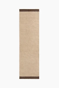 Tapis de couloir en laine mélangée
