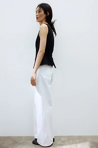 Wide-Leg Ultra High Jeans